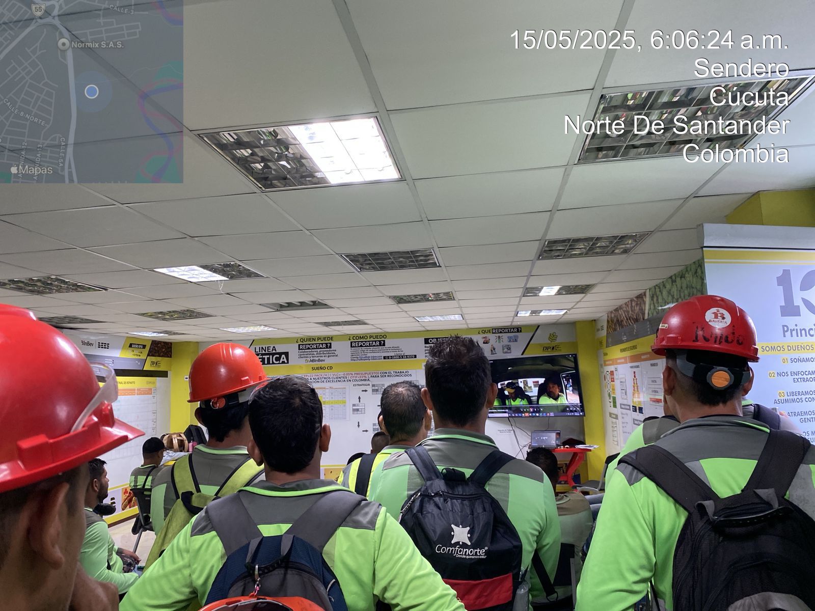 Evidencia de capacitación